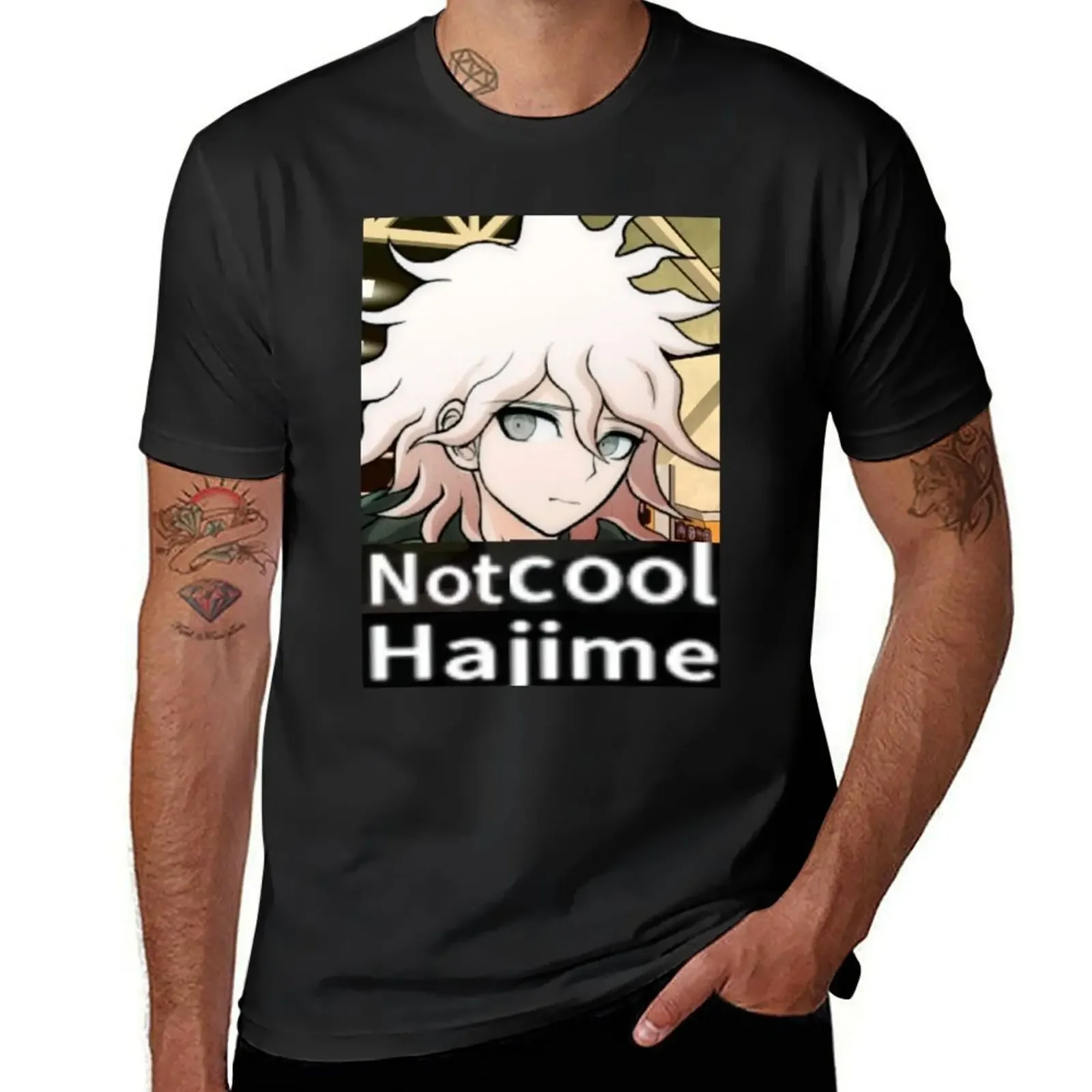 not cool Hajime T-Shirt customizeds oversizeds t shirt for men