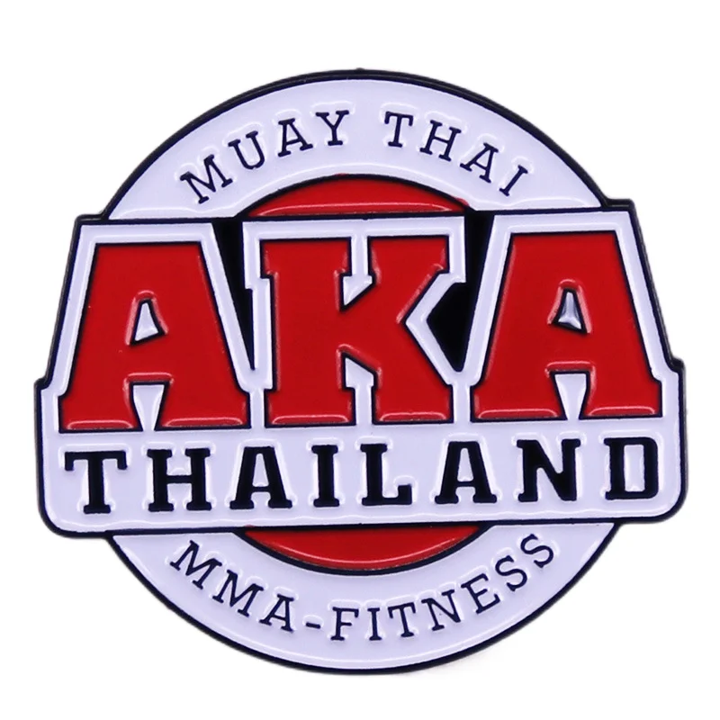 Thailand Fitness Brooch Pins Badges Pins Accessories