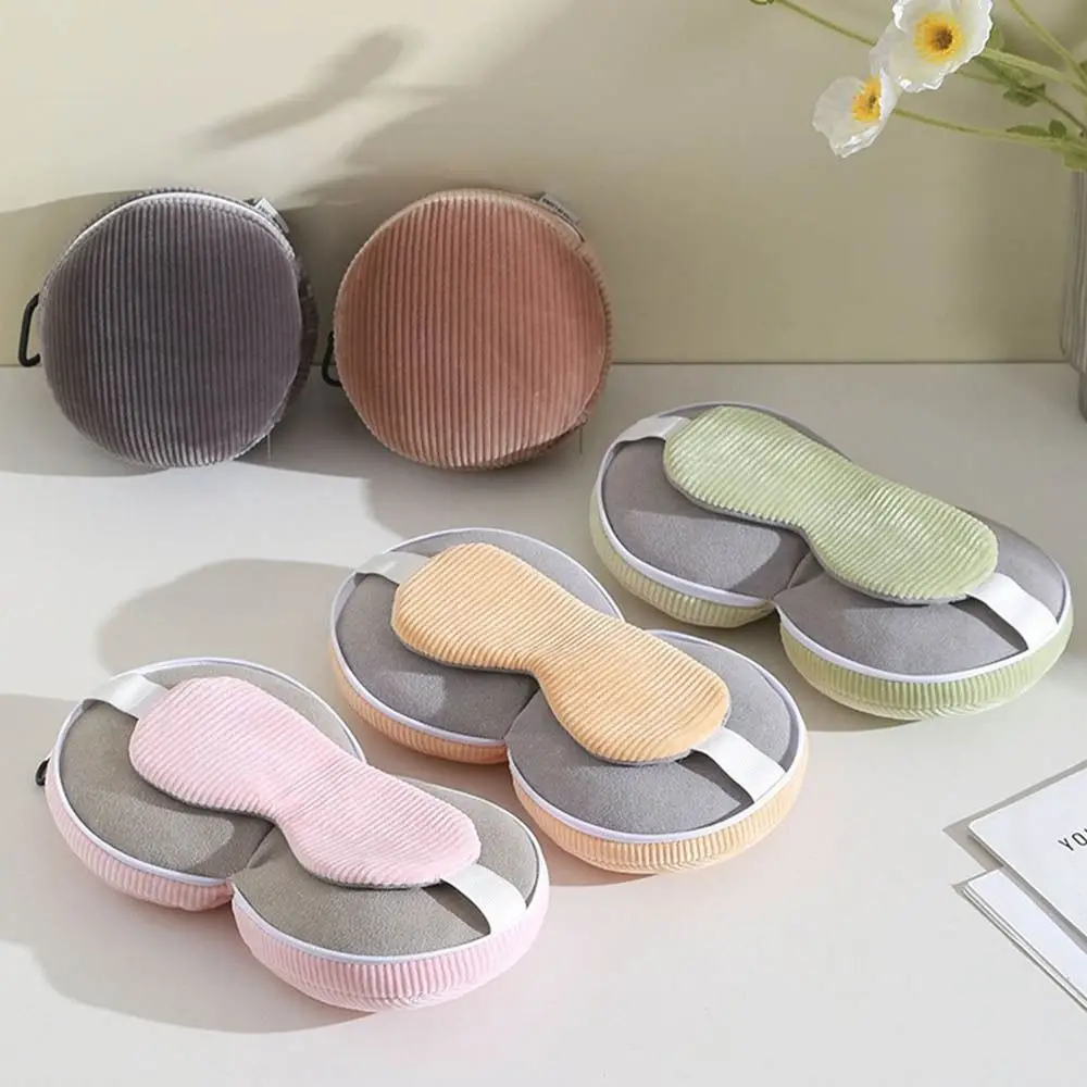 

Складная подушка-маска для глаз 2 в 1, мягкая с крючком для хранения, подголовник на шею, эластичная лента, поддержка шеи, складная подушка для путешествий, гостиная