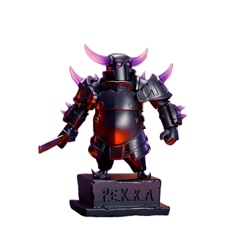 Genuino 15 cm PVC Clash of Clans Coc P.e.k.k.a Gioco Action Figure Da Collezione Ornamento Statua Garage Kit Modello Giocattoli Per Bambini Regalo