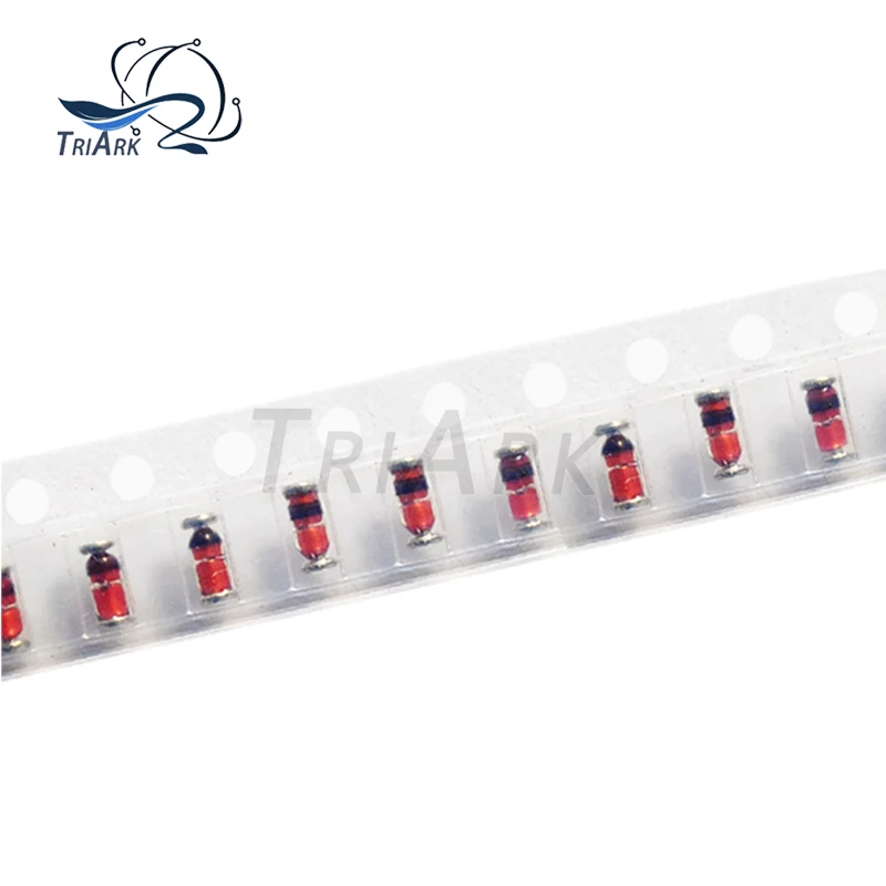 50/100/1000 개/몫 SMD 1N4148 LL4148 4148 LL34 스위칭 다이오드 1206 패키지