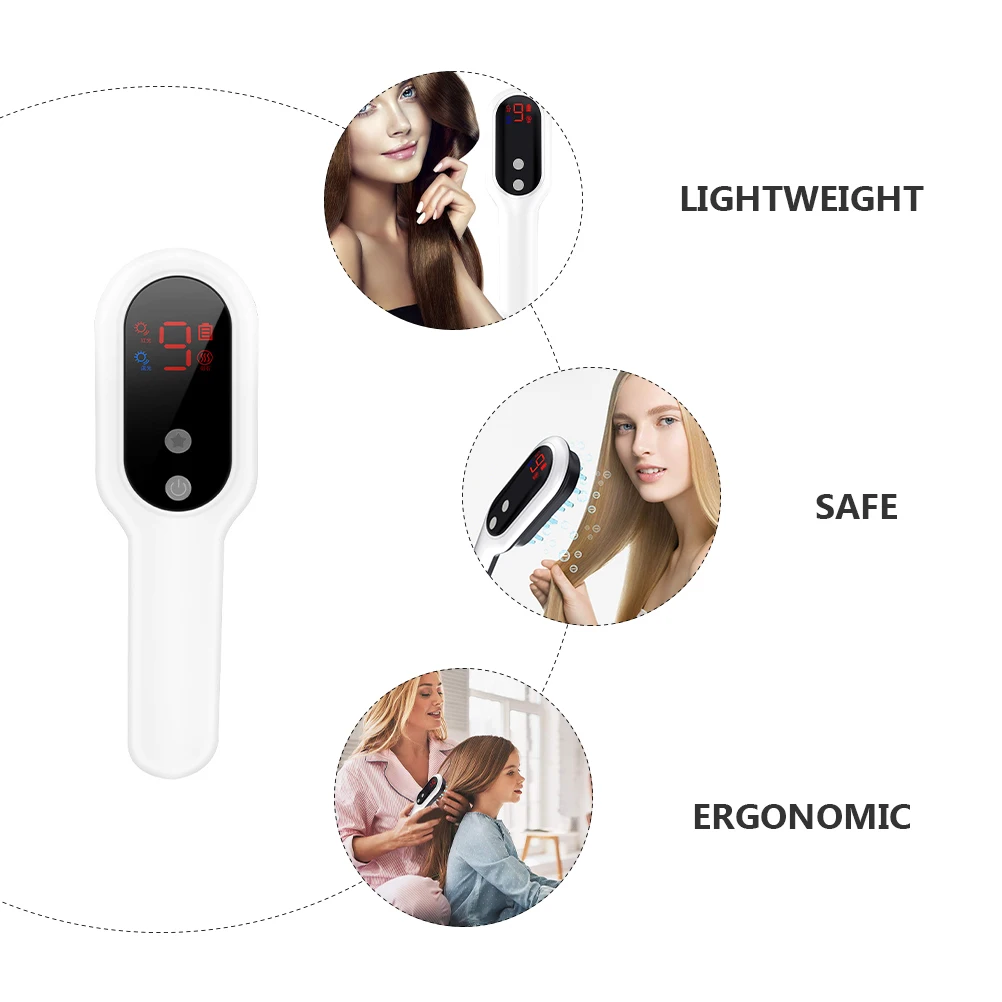 

Electric Massage Comb Scalp Massager for Hair Growth Women Massaging Device Anti-hair Loss