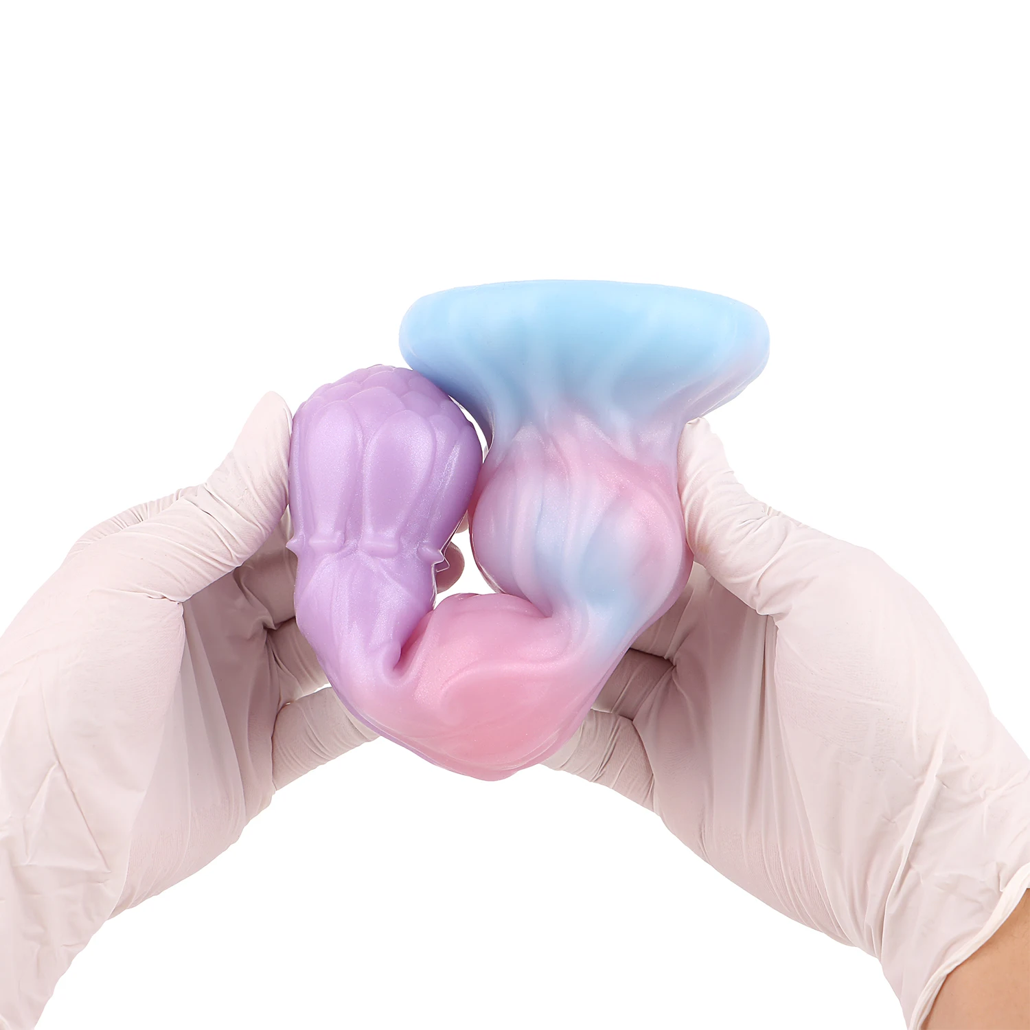 YOCY B2010 زهرة المكونات الشرج نفخ الشرج المتوسع مع شفط كأس لعبة الجنس للنساء الرجال #6