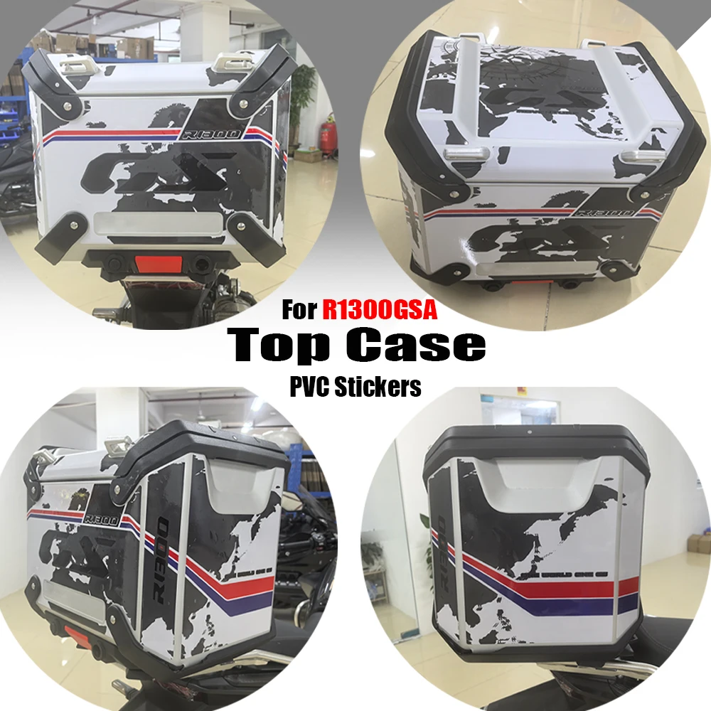 2025- For R1300GSA R 1300 GS ADV Adventure Rallye Luggage carrier Trunk Luggage Panniers Aluminium Side Top Cases Stickers