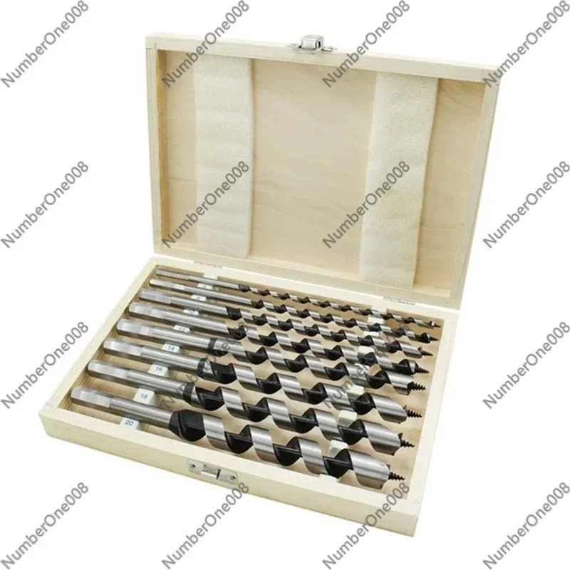 

Набор сверл-шнеков для деревообработки, сверла с длинным шестигранным хвостовиком для дерева, аксессуары для электрических шуруповертов и ручных дрелей, 6 шт./компл.