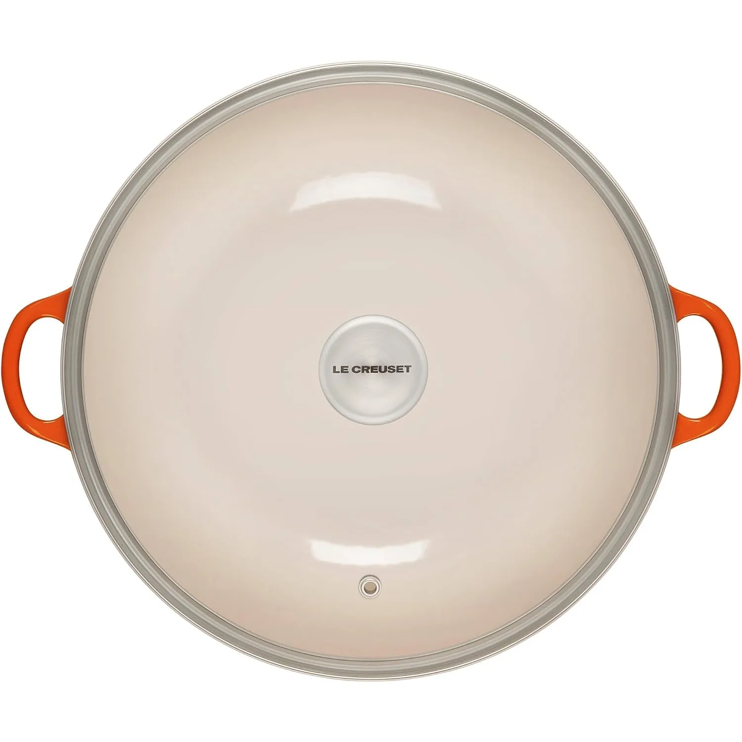 Le Creuset Enameled Cast Iron Chef's Dutch Ovens with Glass Lid 7.5 Qt. Flame Kitchen & Dining