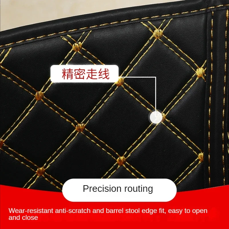 For Sym Jet X 125 / 150 / 200 Motorcycle PU Rear Trunk Cargo Liner Protector Accessories Seat Bucket Pad