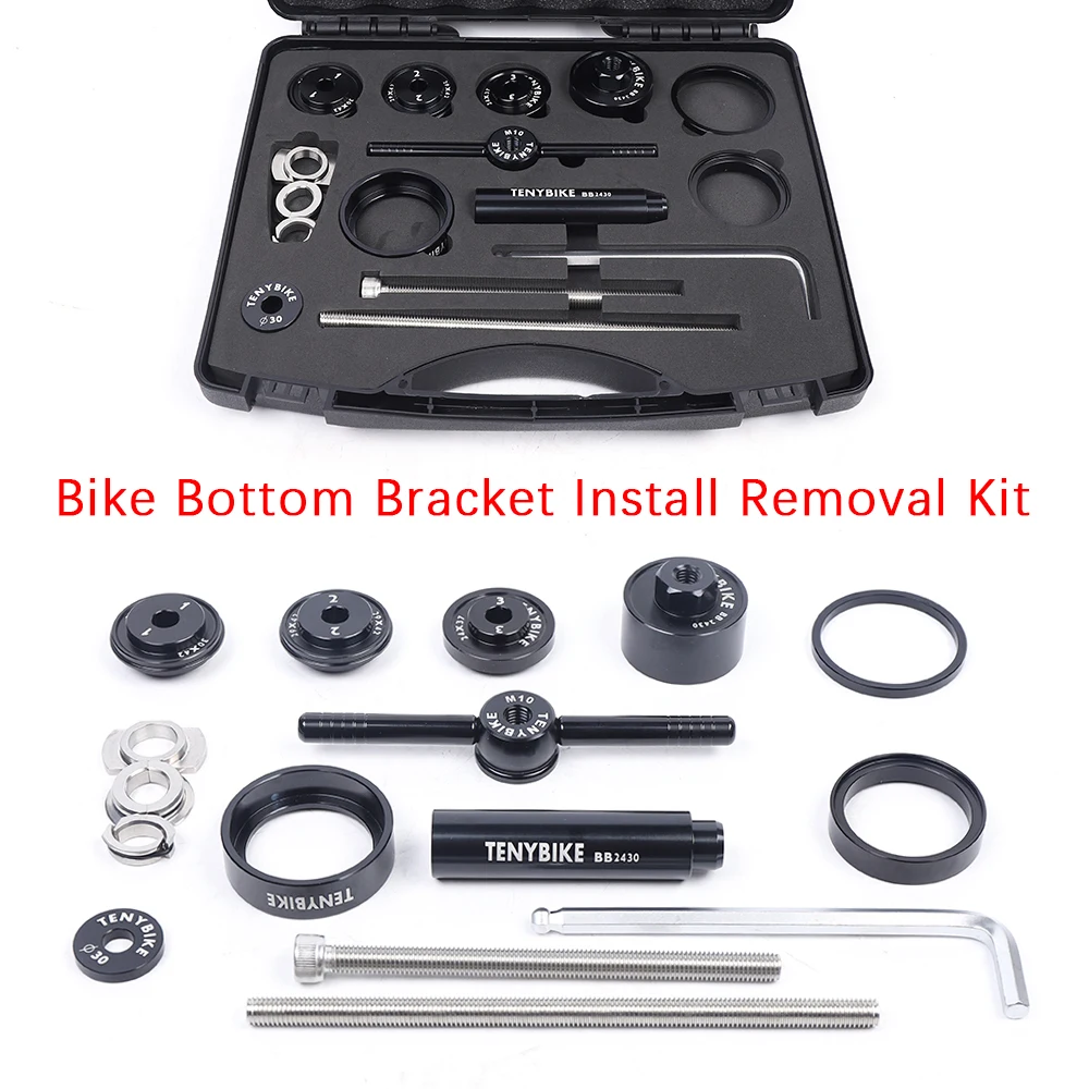 Bike Bottom Bracket Install Removal Kit Professional Bicycle BB Bearing Press Tool Bicycle Bottom Bracket Installation Removal