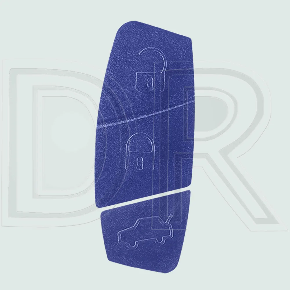 DR Replacement Car Key Button Pad For Fiat 500 Punto Ducato Stilo Panda Idea Doblo Bravo 500 Liena Minibus Peugeot Citroen