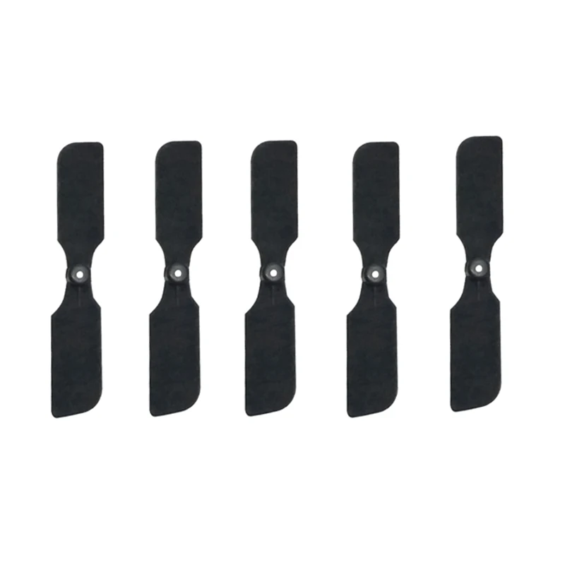 

6PCS Universal Tail Blades Tail Wing Propeller Length 47mm Inner Diameter 1.3mm Rotor Assembly for RC Helicopter Accessories