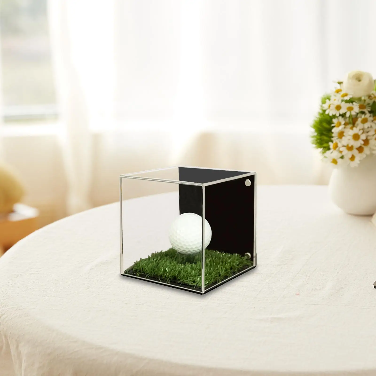 حقيبة عرض كرة الجولف متعددة الأغراض مع قاعدة عرض واقية شفافة #2