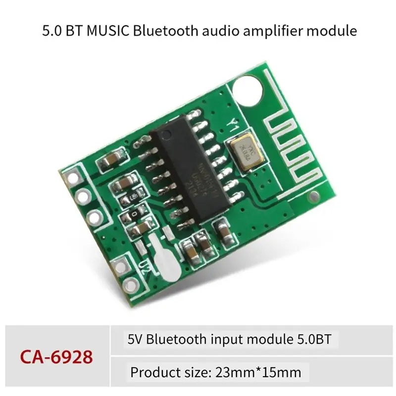 10 szt. Moduł Bluetooth CA-6928 Moduł Audio Bluetooth 5V 5.0 BT Moduł Wzmacniacza Audio do Głośnika Bluetooth — zdjęcie produktu 4