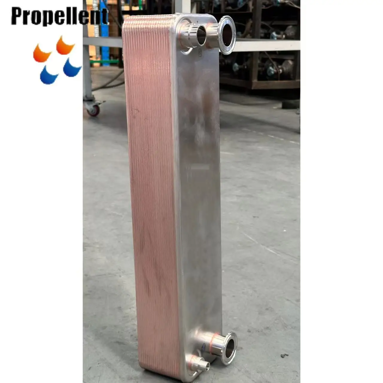 PLQ-BP14 Mini Brazed Plate Heat Exchanger 10m/h Ultra-compact Engine Compatible Competitive Price for Hydraulic Oil Air
