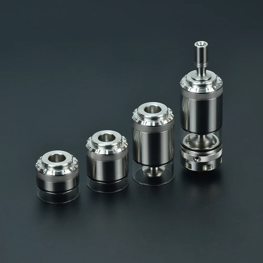 

Сменный распылитель Vape, совместимый бак из 316SS, стеклянная конструкция, трубка, колпачок 2 мл/4 мл/6 мл, аксессуары для электронных сигарет для Bishop MTL RTA