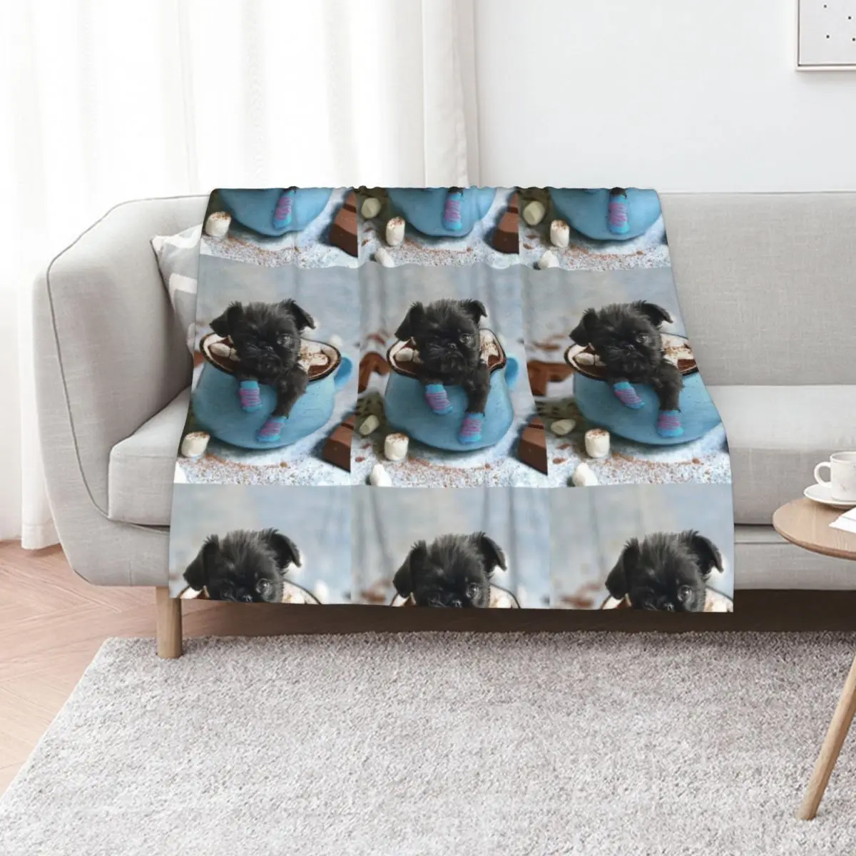 Griffon Bruxellois Throw Blanket Travel Hairys Decorative Sofas Tourist Decoratives for babies Blankets