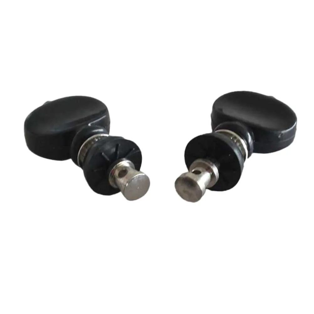

4pcs GC501H Ukulele Strings Tuning Pegs Pin Machines Tuners Friction Guitar Parts Accessories (Silver)