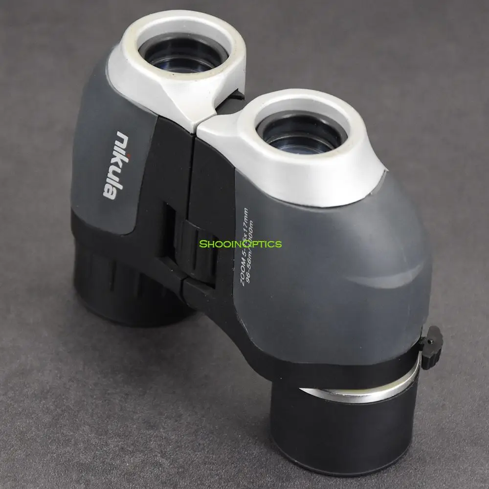 Shooin Optics 5-15x17mm Zoom Paul Prism Outdoor Golf Lornetka myśliwska Teleskop M8719