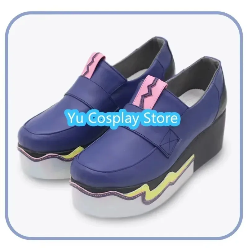 AIAI 2025Yu- لعبة القرنفل VALORANT تأثيري الدعائم هالوين كرنفال الأحذية بولي أحذية أحذية من الجلد مخصص #4