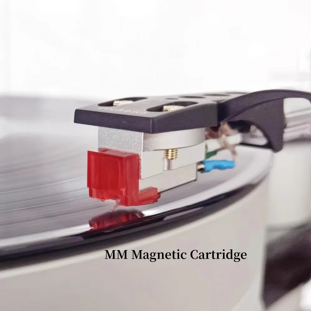MM Magnetic Cartridge Diamond Needle Tip Aluminum Rod Ceramic Rod Linear Needle LP Vinyl Record Player Phonograph Cartridge view 2