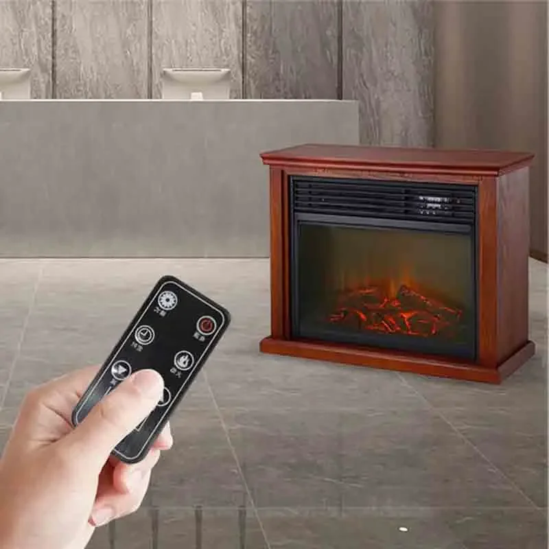 European High-end Living Room Fireplace Heater Simulation Flame Heater Heater Fan Heater Household