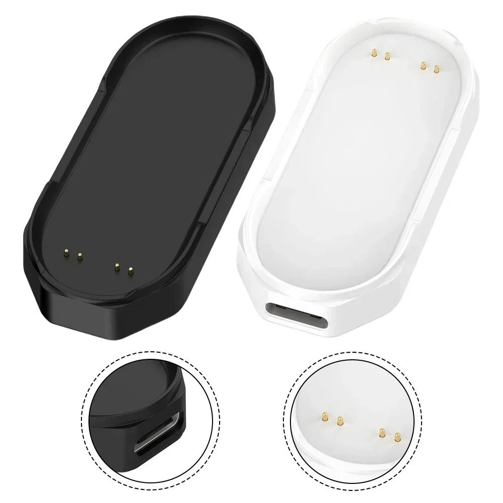 1 Pc Recorder USB C Charger ABS Charging Dock Adapter For PLAUD Notepin Ai Conference Tape Recorder Charging Accessories