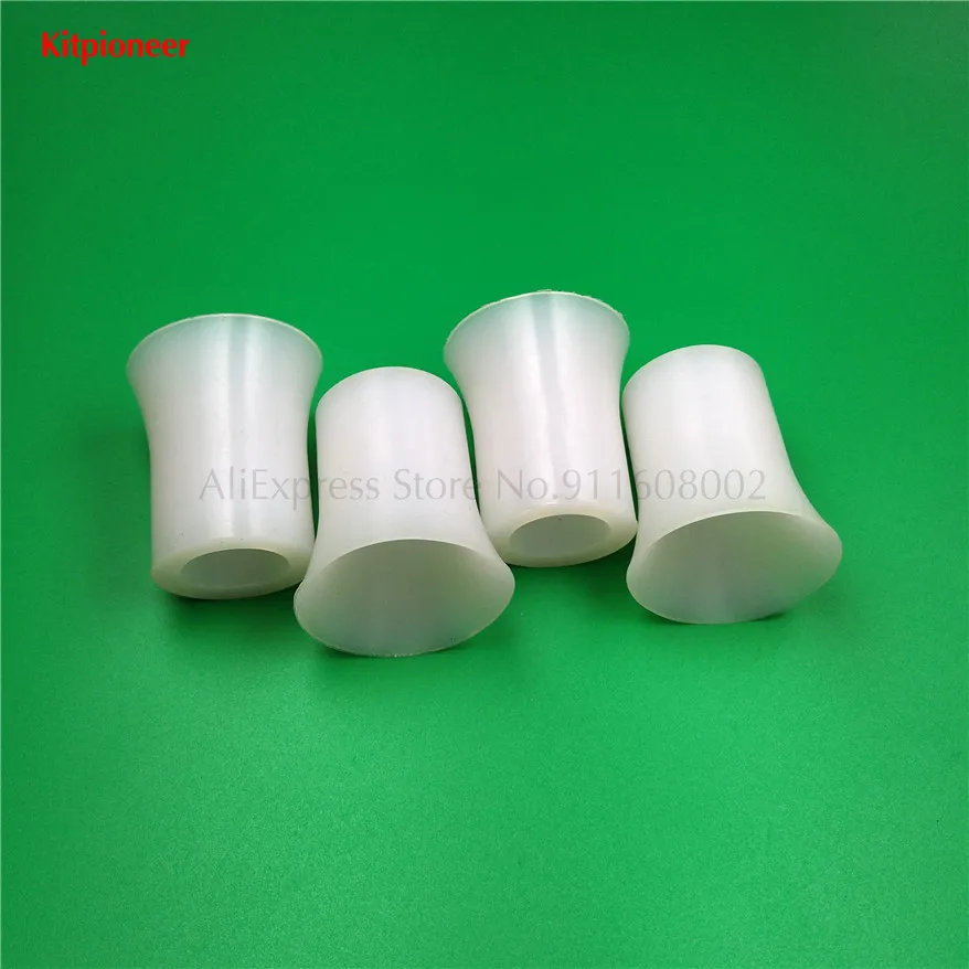 4 In 1 Bag Silicone Sealing Tubes Sleeves Horn Seal Rings New Spare Parts Soft Ice Cream Machines Accessories Height 48mm