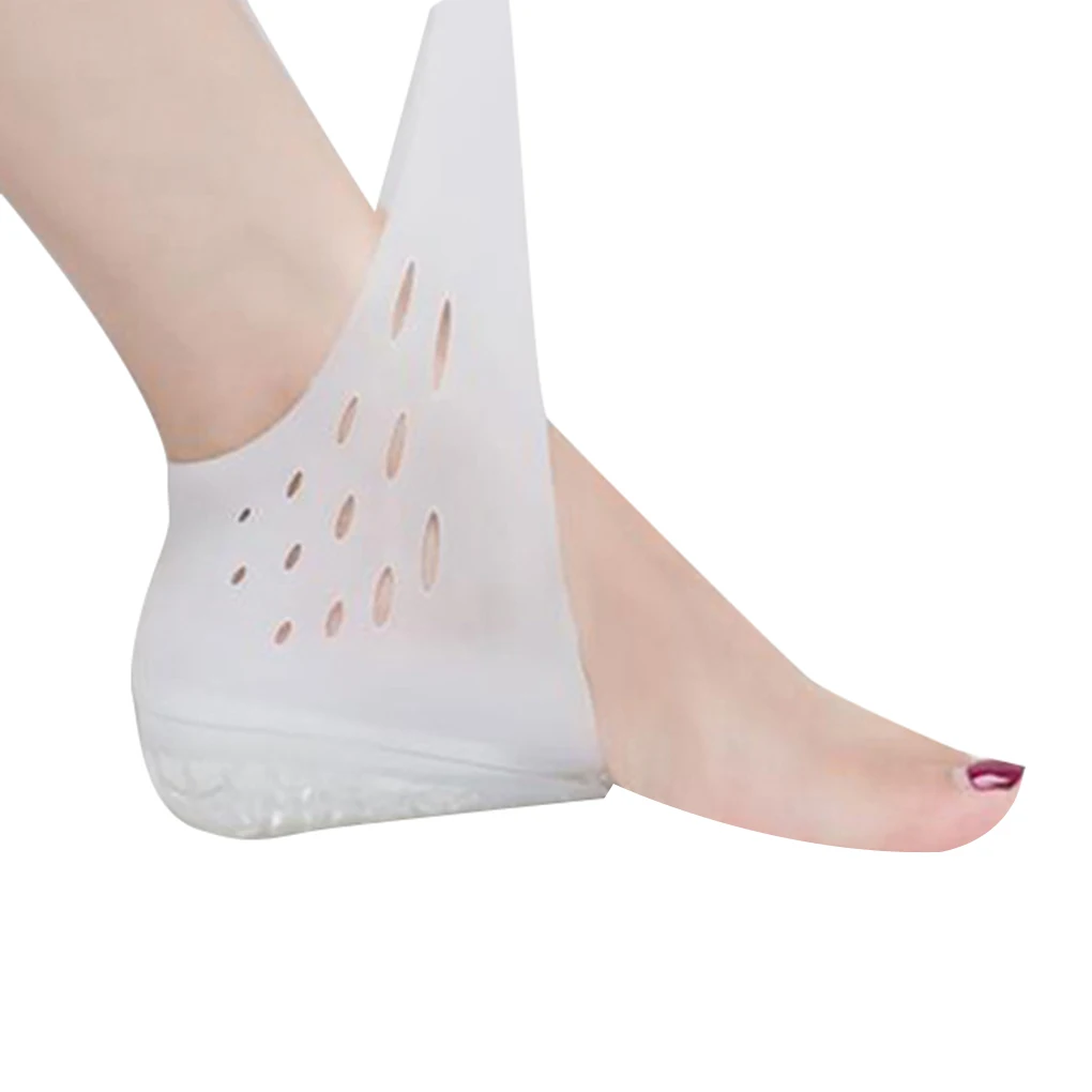 

Invisible Height Increase Insole Wearable Heel Cushion Inserts Shoe Silicone Heel Lift - 3.0cm