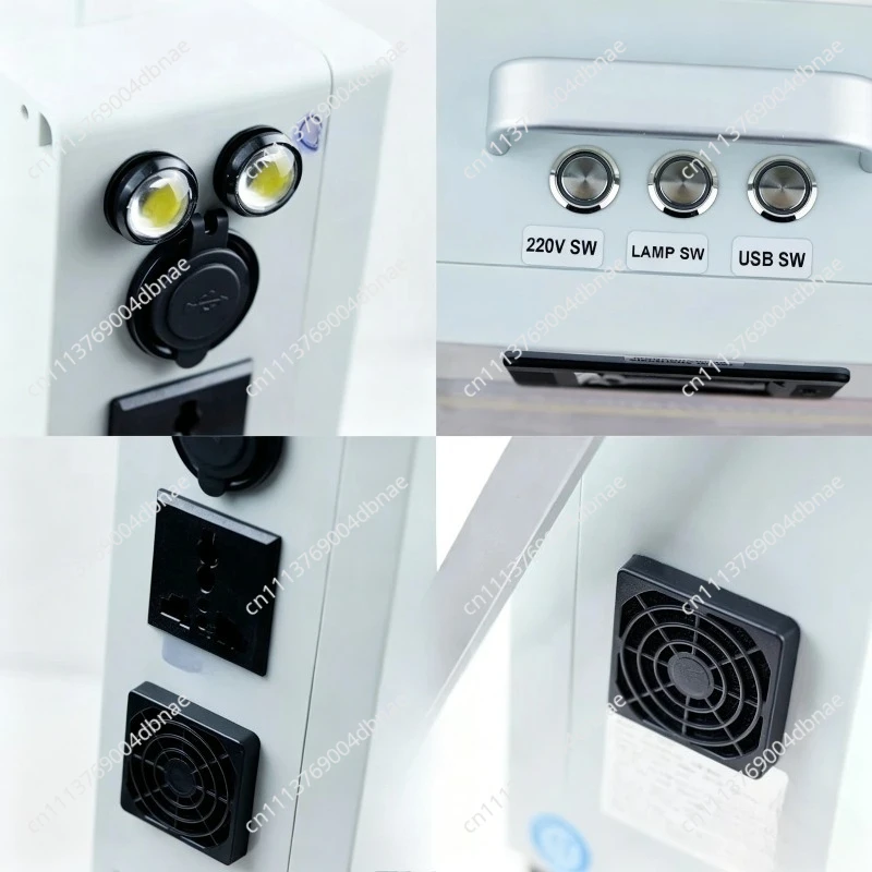 Multi Functional Hand Cranked Generator Suitable for Emergency and Long-distance Travel, Emergency Portable Power Supply AC220V