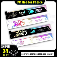 GPU Holder 5V RGB VGA Support 3090 3080 4090 Graphics Card Bracket 5V 3pin AURA SYNC MOD Gamer Cabinet Decoration