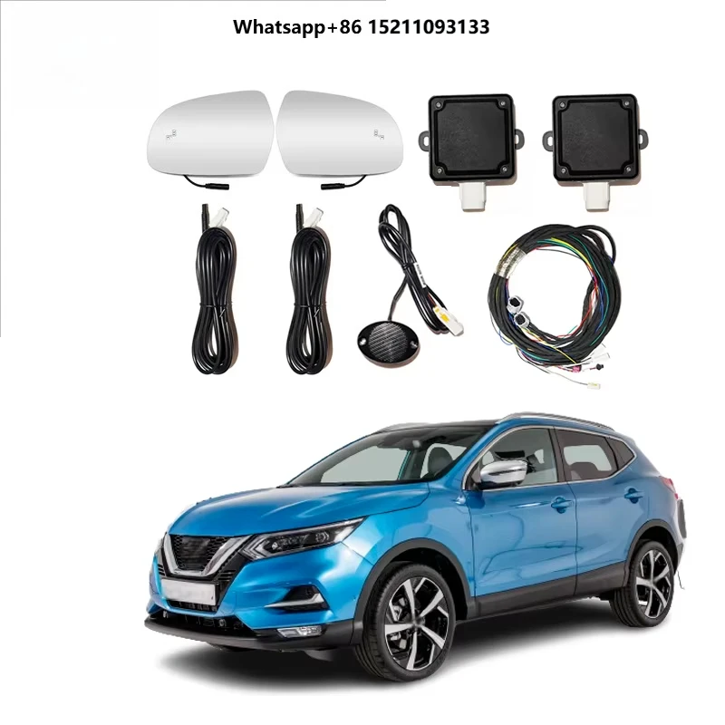 Blind Spot Warning BSW/BSD/BSM with Automotive Grade Radar Side Mirror Display Buzzer Alert for Nissan Qashqai 2016-2022 Classic