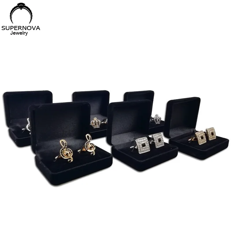 Cufflinks Storage Box Cufflinks Link Display Box Bracket Classic Fashion Gift Box Men's Clothing Gift Box