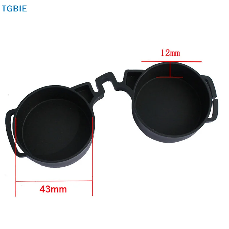 [TL][Y]Capuchons de protection en caoutchouc pour objectifs de jumelles 42mm/50mm, couvercles d'oculaires de jumelles, protection d'objectif de télescope