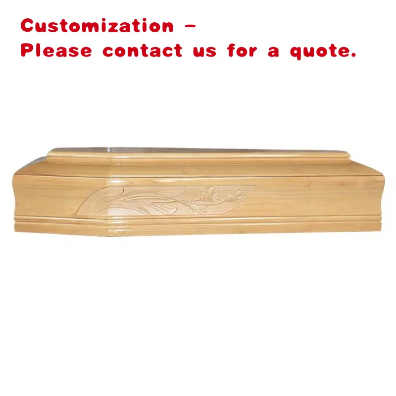 

custom.IT277 Solid Wood Coffin Cheap Cercueil Popme Funebri