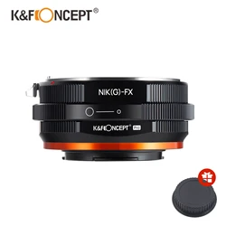 K & F Concept NIK G-FX Adapter PRO per Nikon G F Ai Mount Lens per Fujifilm Fuji X Mount Camera S10 XT20 X-A2,X-E1.X-T1 Lens Adapte