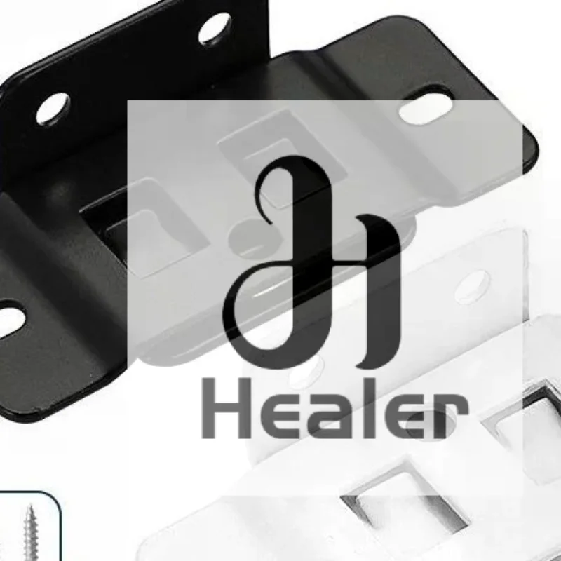 4Pcs Home Makeover DIY Tools with 2-in-1 Furniture Fastener, Stable Laminate Connector in 90 Degree L-Shape