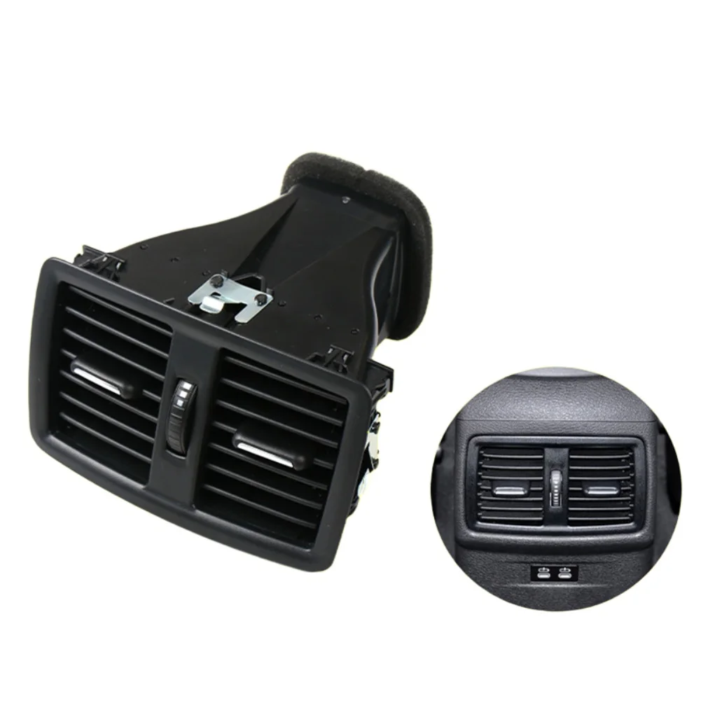 For BMW 1 Series F52 Rear AC Vent Assembly For Daily Driving Comfort Black Robust ABS Material Sleek Black Finish