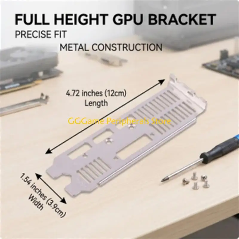 

Кронштейны графического процессора U55B из нержавеющей стали для GTX730 750 1050Ti 1650 Настройка инструментов не требуется