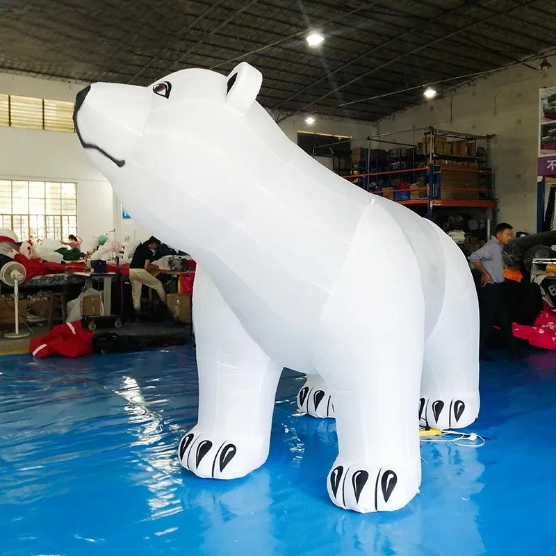 Bear Model For Inflatable Polar  Decoration Christmas White Bear Toys For Advertising Event Display