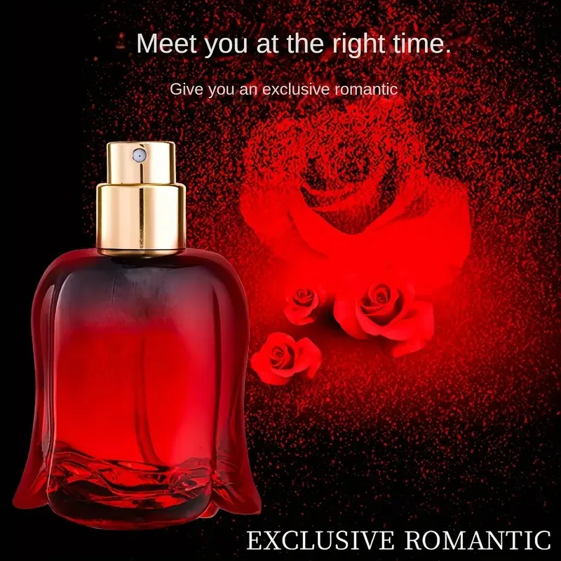 Midnight Rose Perfume for Elegant Ladies,Unique Blooming Roses Fragrance Long-Lasting Floral Notes Ideal Valentine's Day Gift