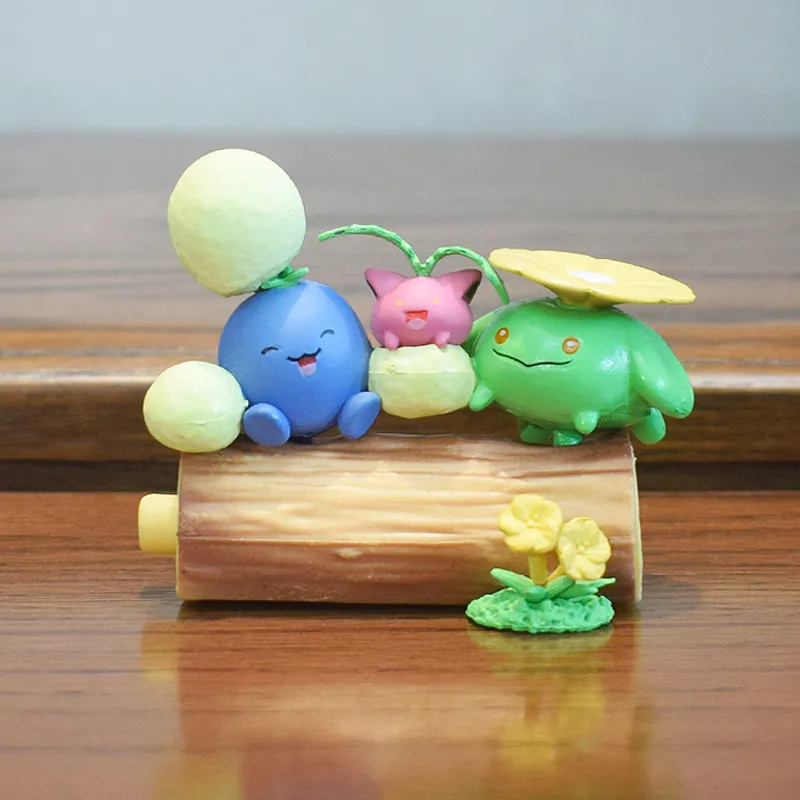 Anime Figure Pok é Mon Friendship Of Wood Blind Box Cute Action Figure Collectible Toy Desktop Decoration Surprise Gift For Fans view 3