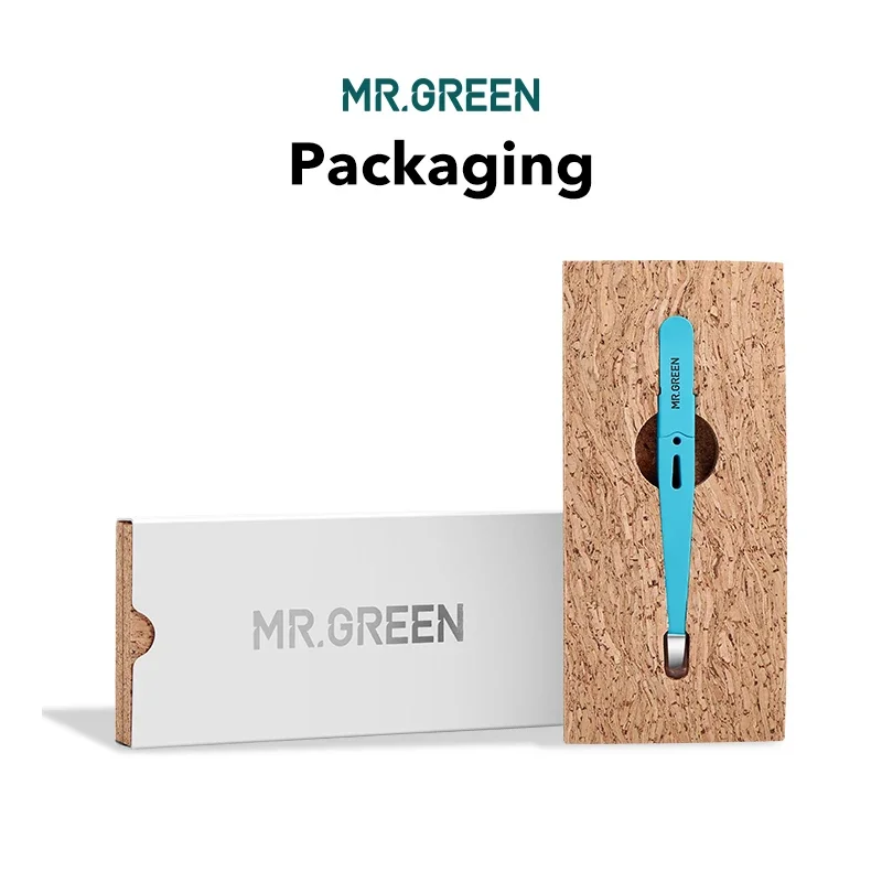 MR.GREEN Augenbrauenpinzette, buntes Haar, Schönheit, Abzieher für feine Haare, Edelstahl, schräge Augenbrauen-Clips, Entfernung, Make-up-Werkzeuge