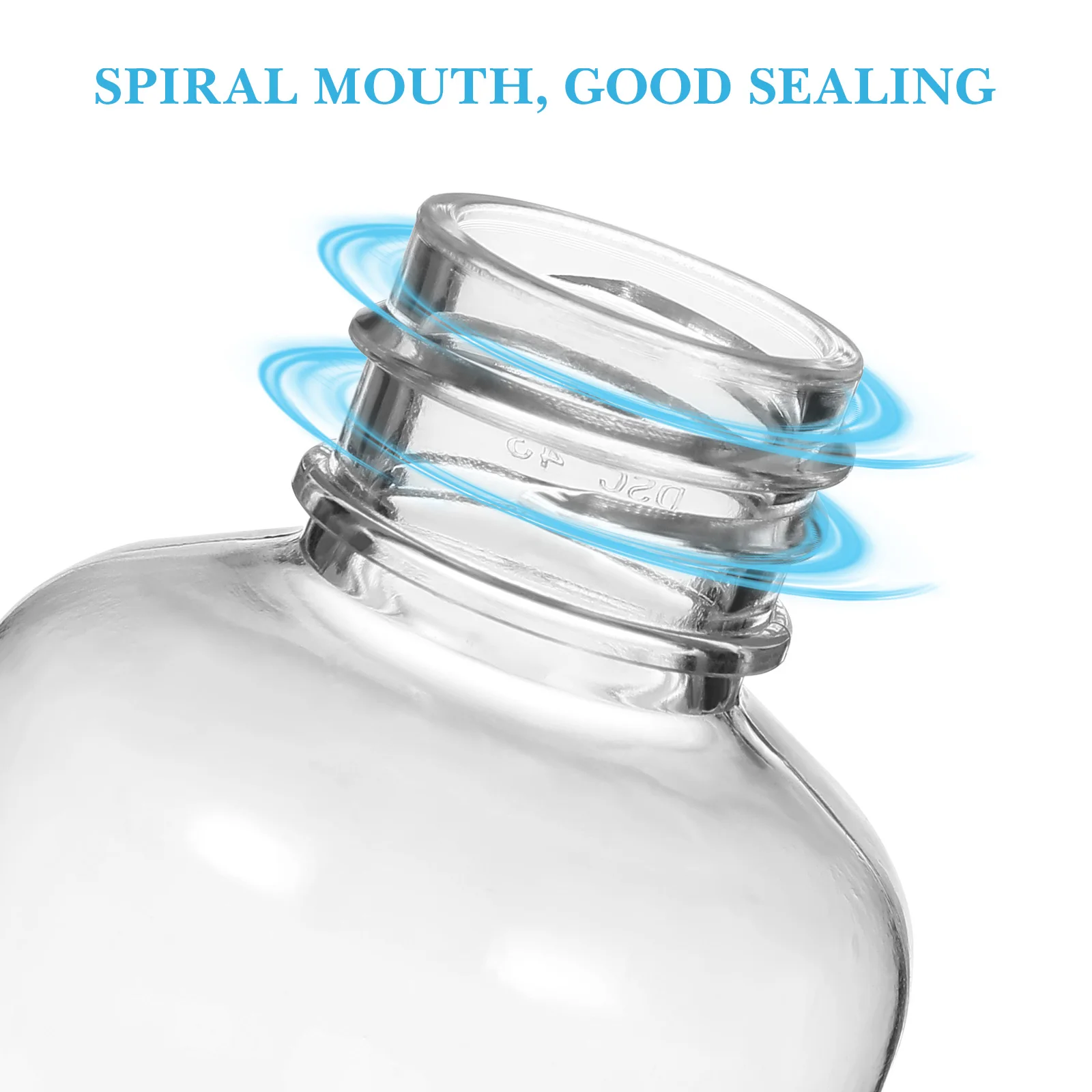 

20pcs Travel Bottles Empty Small Plastic Portable Transparent for Liquids Toiletries Leak Proof Shampoo Body Wash Storage
