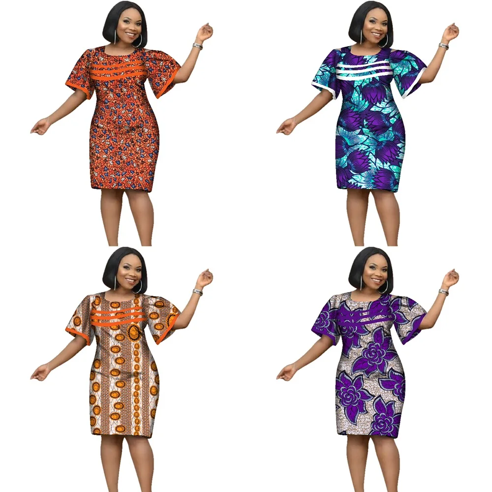 african-cotton-wax-print-dresses-dashiki-women-short-sleeve-o-neck-office-pencil-dress-wy2353