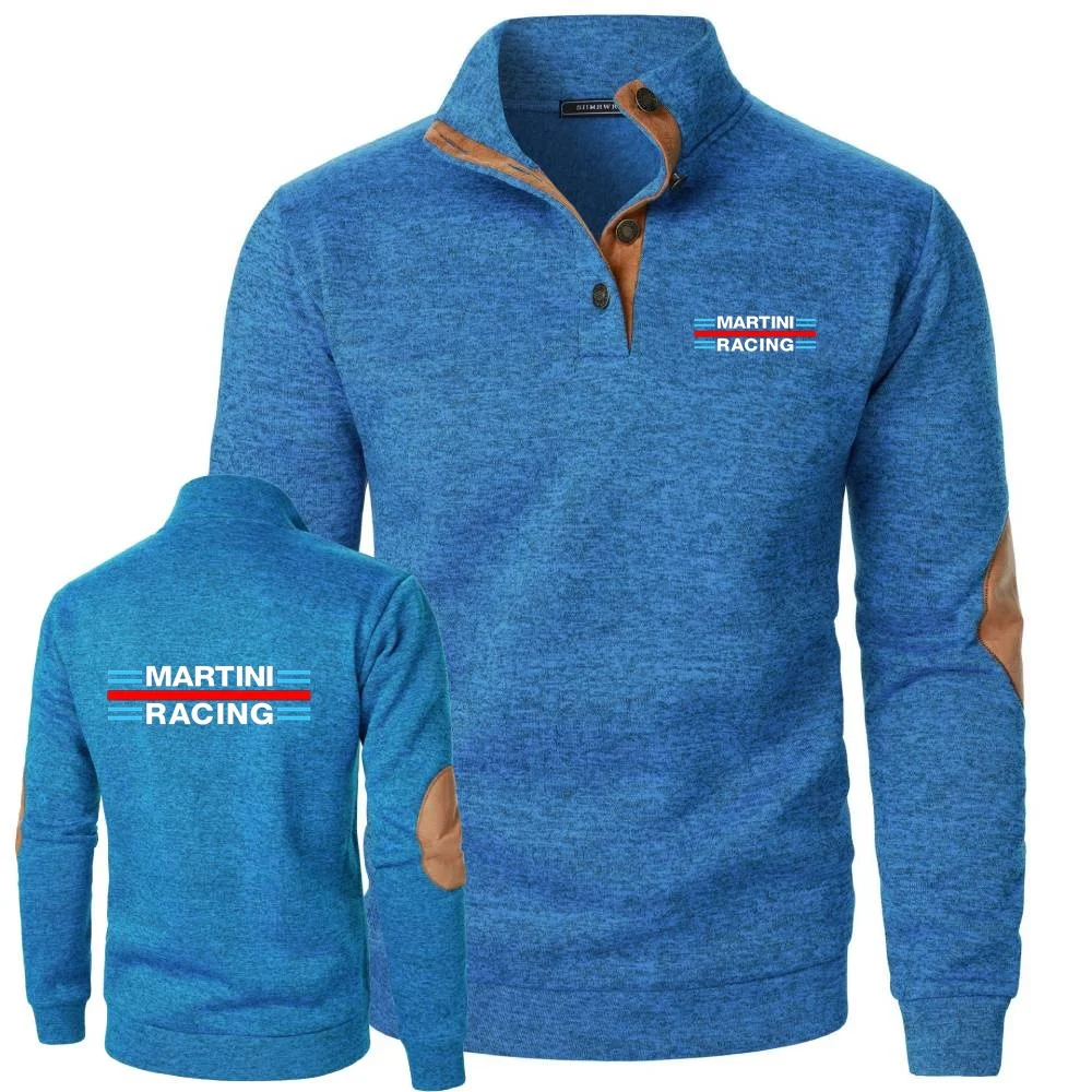 مارتيني سباق البلوز الكمال الرجال الدراجات إكسبيديشن سترة يندبروف الصوف البلوز ملابس رياضية الشارع الياقة المدورة سترة #6