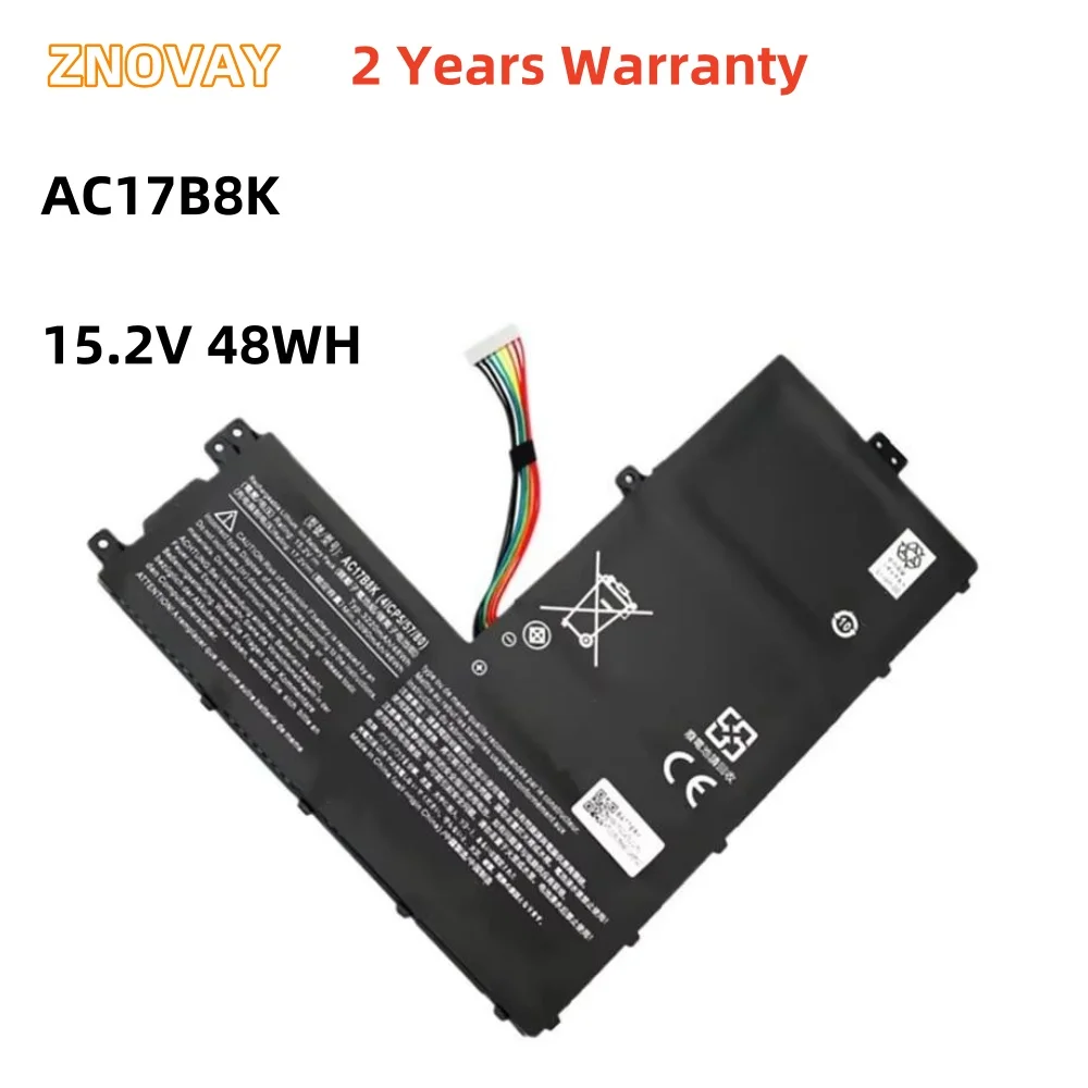 

ZNOVAY AC17B8K 15.2V 48WH Laptop Battery For Acer SWIFT 3 SF315-52G 52G-855Z SF315-52-33KX 52G-82TV 83A6 51AK 4ICP5/57/81