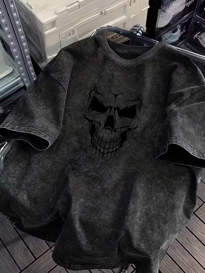 Koszulka męska i damska w stylu boho z motywem faz księżyca, vintage, sprana, Y2k, streetwear, bawełniana, oversize, unisex, hip hop, wiedźmińska, astrologiczna.