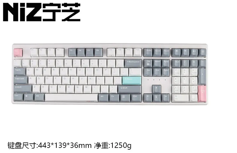 

NIZ i108 full size hotswap topre capacitive switch keyboard 4 layers programming mac gaming keyboards