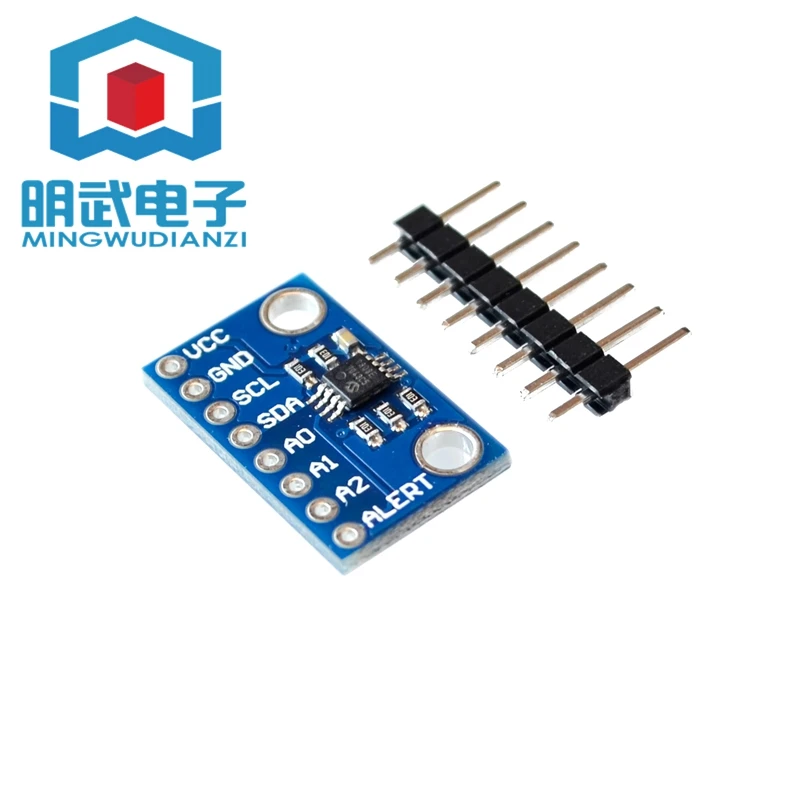 

MCP9808 high-precision I2C temperature sensor ±0.25°C /0.0625°C resolution