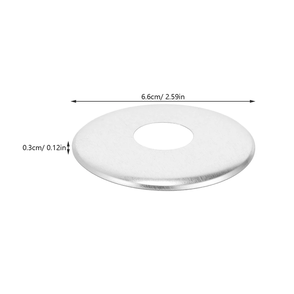 20Pcs Fire Sprinkler Head Heat Collecting Cover High Sensitivity Heat Absorption Plate Fire Protection Shield Industrial