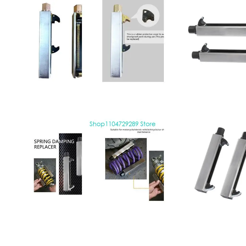 

D8KE Versatile Motorcycle Shock Spring Compressor Suspension Repair Tool Simple to Operate for Quick & Safe Adjustments